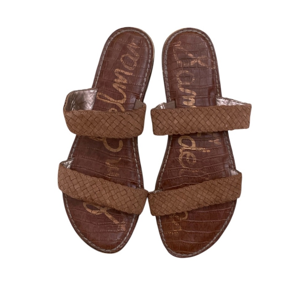 Brown Braided Women's Sandals